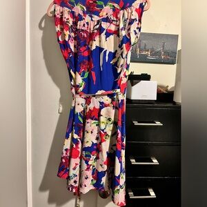 Militia colored wrap dress